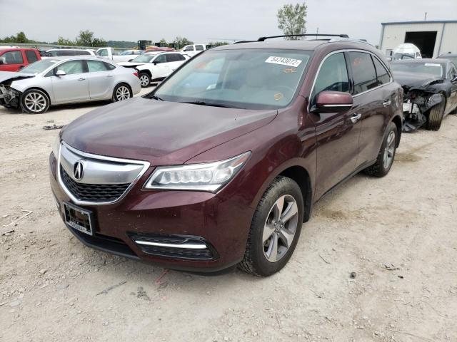 Фото 2 с аукциона – 2014 ACURA MDX с VIN 5FRYD4H2XEB005914