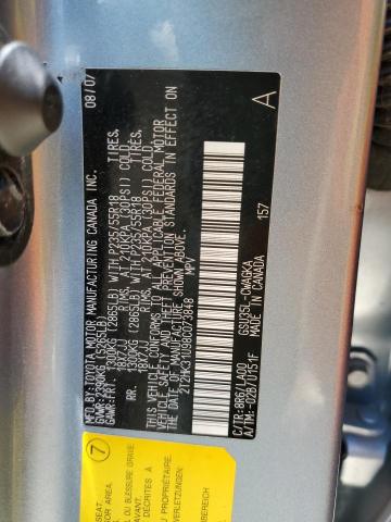 Photo 10 from auction – 2008 LEXUS RX 350 with VIN 2T2HK31U98C073848