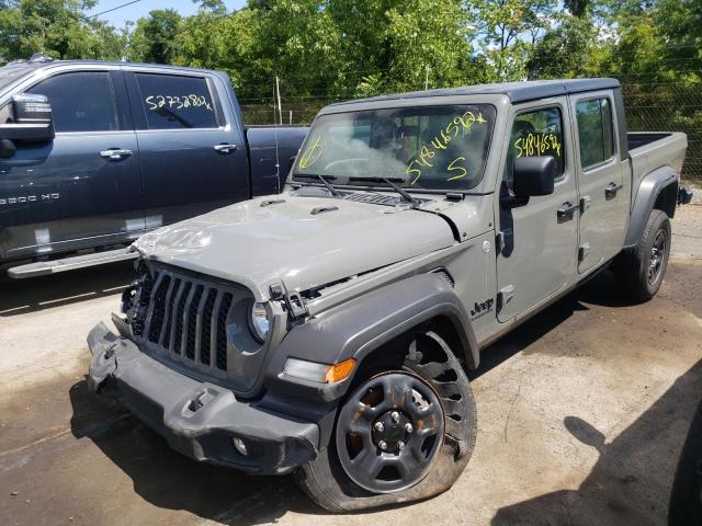 Photo 2 from auction – 2021 JEEP GLADIATOR with VIN 1C6HJTAG9ML521470