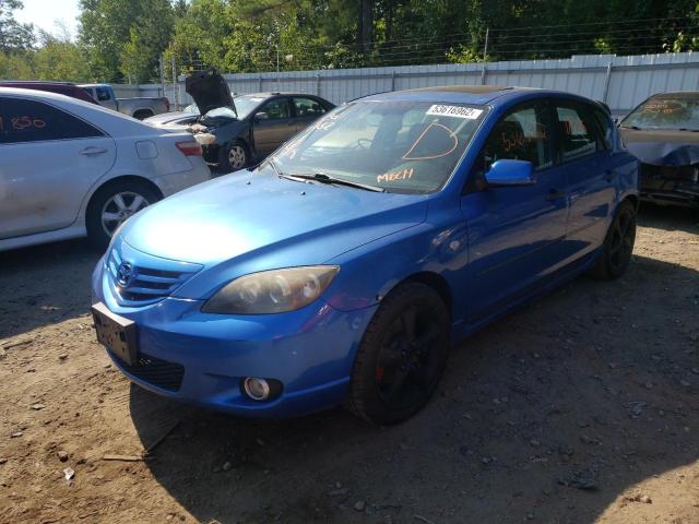 Photo 2 from auction – 2005 MAZDA 3 HATCHBAC with VIN JM1BK343351251797