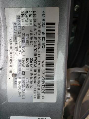 Photo 10 from auction – 2011 MAZDA CX-9 with VIN JM3TB3DA4B0316815