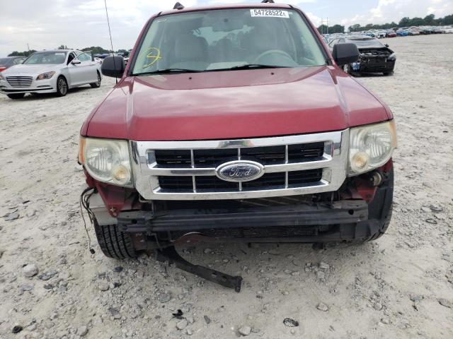 Photo 9 from auction – 2008 FORD ESCAPE XLT with VIN 1FMCU03Z68KC66694