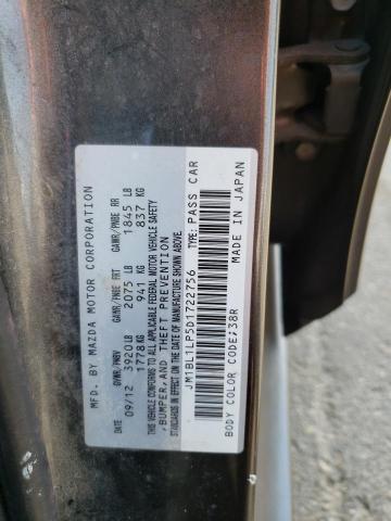 Photo 10 from auction – 2013 MAZDA 3 I with VIN JM1BL1LP5D1722756