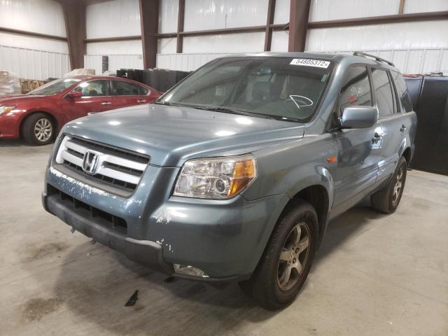 Фото 2 с аукциона – 2007 HONDA PILOT EXL с VIN 5FNYF28627B008019