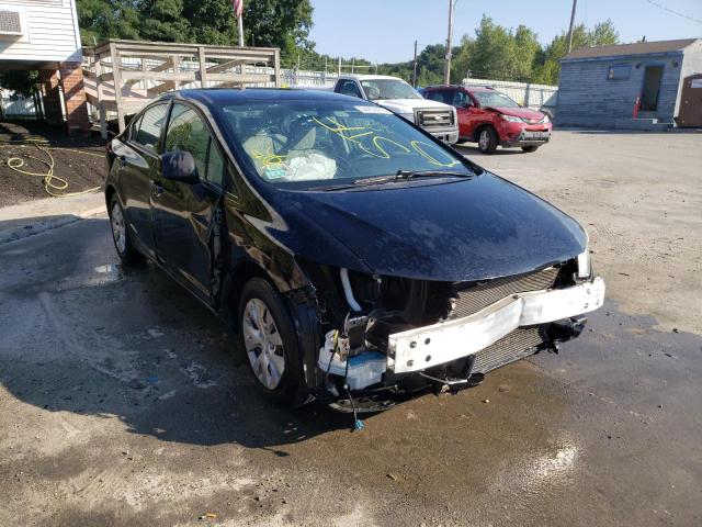HONDA CIVIC LX 2012 with VIN 2HGFB2F58CH591425 - Photo from auction