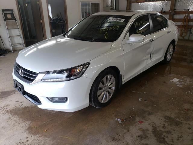 Photo 2 from auction – 2014 HONDA ACCORD EXL with VIN 1HGCR2F8XEA129653