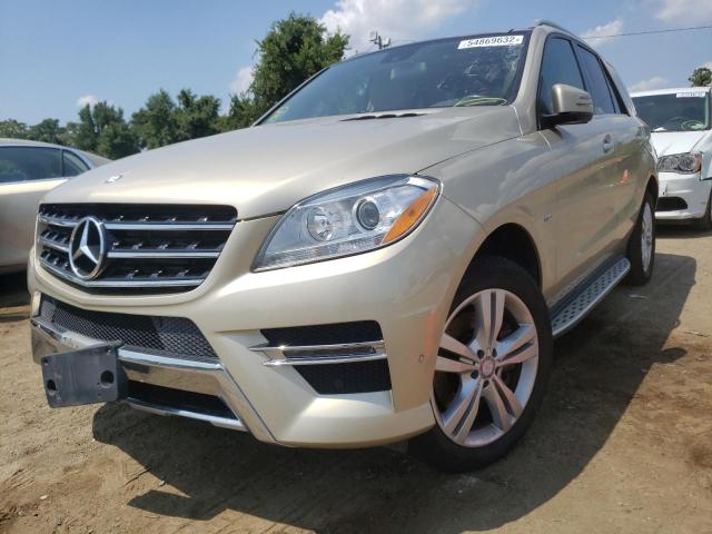 Photo 2 from auction – 2012 MERCEDES-BENZ ML 350 BLU with VIN 4JGDA2EB4CA021528