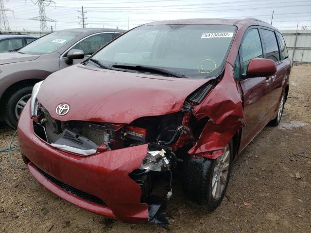Photo 2 from auction – 2015 TOYOTA SIENNA XLE with VIN 5TDDK3DC7FS123947
