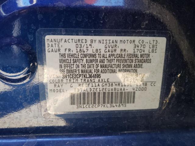 Photo 10 from auction – 2019 NISSAN VERSA NOTE with VIN 3N1CE2CP7KL364895