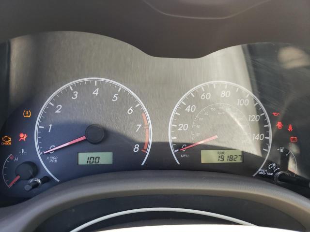 Photo 8 from auction – 2009 TOYOTA COROLLA BA with VIN 2T1BU40E39C020150