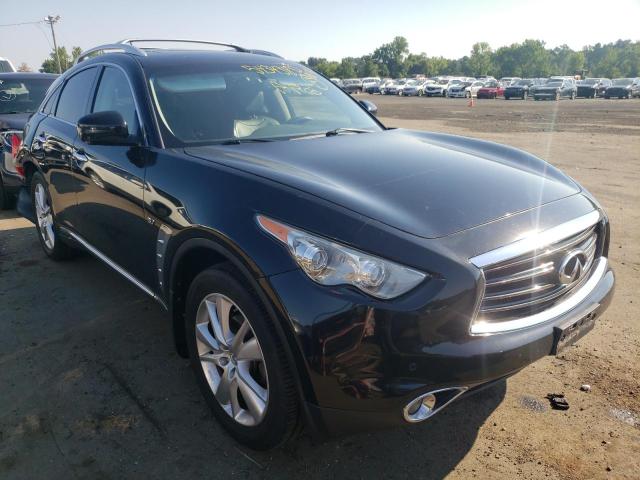 INFINITI QX70 2014 with VIN JN8CS1MW9EM412563 - Photo from auction