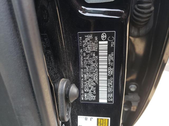Photo 10 from auction – 2015 TOYOTA PRIUS with VIN JTDKN3DU3F0427108