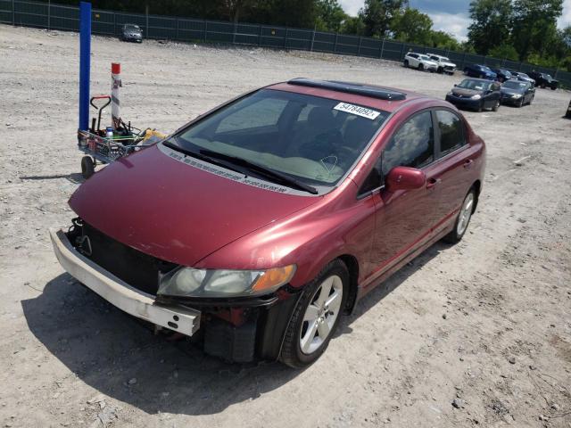 Photo 2 from auction – 2008 HONDA CIVIC EX with VIN 1HGFA16858L053041
