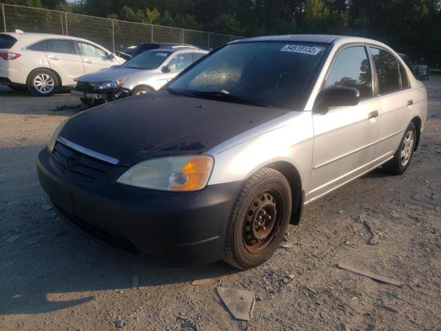 Photo 2 from auction – 2001 HONDA CIVIC LX with VIN 1HGES16591L064032
