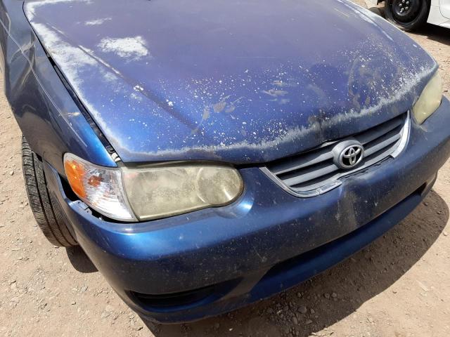 Photo 9 from auction – 2001 TOYOTA COROLLA CE with VIN 1NXBR12E81Z442608