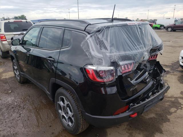 Photo 3 from auction – 2022 JEEP COMPASS TR with VIN 3C4NJDDBXNT161827