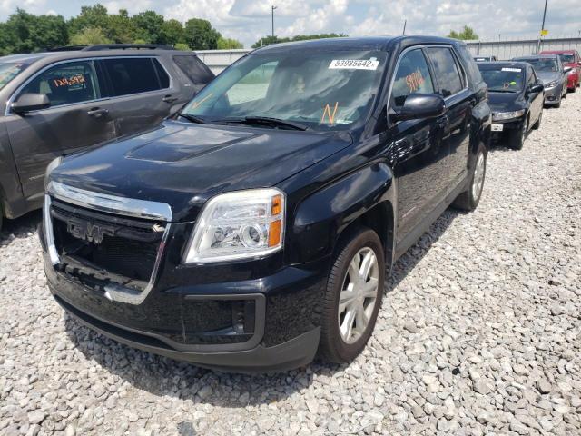 Photo 2 from auction – 2017 GMC TERRAIN SL with VIN 2GKALMEK1H6160747