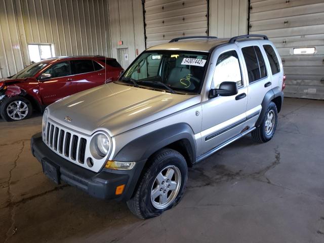 Photo 2 from auction – 2007 JEEP LIBERTY SP with VIN 1J4GL48K47W509920