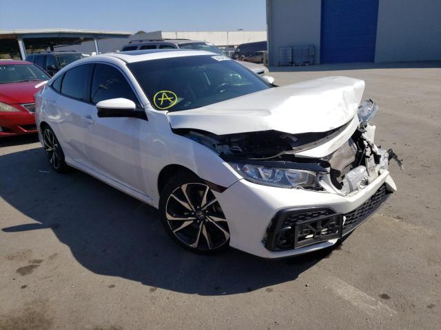 HONDA CIVIC SI 2018 with VIN 2HGFC1E53JH706972 - Photo from auction