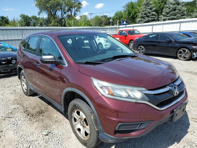 HONDA CR-V LX 2015 with VIN 2HKRM4H37FH610331 - Photo from auction