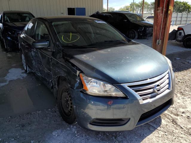 NISSAN SENTRA S 2014 with VIN 3N1AB7AP2EL667197 - Photo from auction