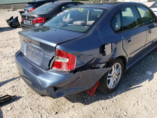 Foto 9 de la subasta – 2005 SUBARU LEGACY 2.5 con VIN 4S3BL616657208954