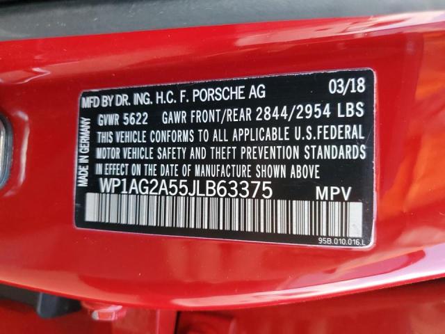 Photo 10 from auction – 2018 PORSCHE MACAN GTS with VIN WP1AG2A55JLB63375