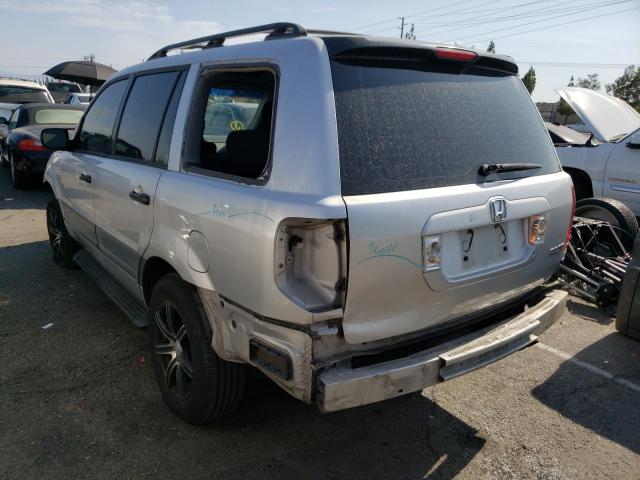 Photo 3 from auction – 2005 HONDA PILOT LX with VIN 2HKYF181X5H556802