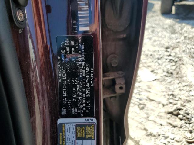 Photo 10 from auction – 2017 KIA FORTE LX with VIN 3KPFL4A75HE124823