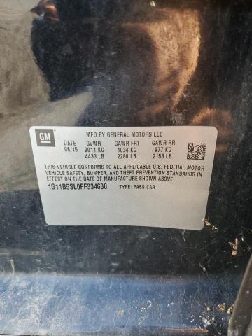 Photo 10 from auction – 2015 CHEVROLET MALIBU LS with VIN 1G11B5SL0FF334630