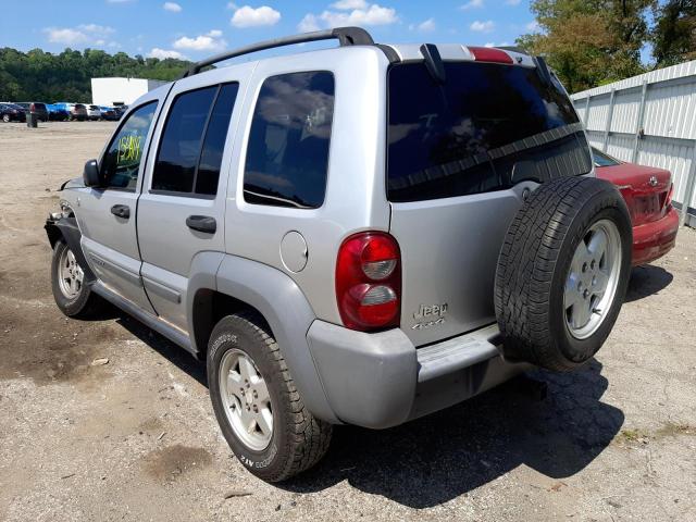 Photo 3 from auction – 2005 JEEP LIBERTY SP with VIN 1J4GL48K95W587641