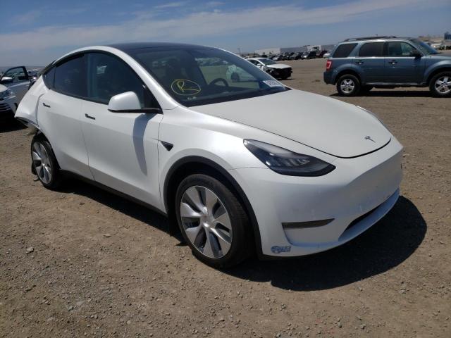 TESLA MODEL Y 2020 with VIN 5YJYGDEE5LF035262 - Photo from auction