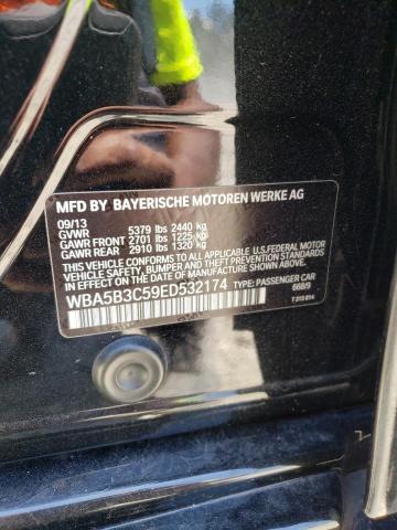 Photo 10 from auction – 2014 BMW 535 XI with VIN WBA5B3C59ED532174