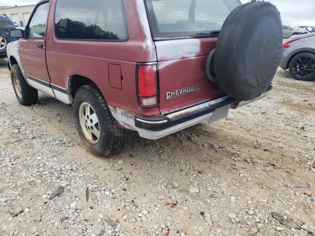 Photo 9 from auction – 1991 CHEVROLET BLAZER with VIN 1GNCT18Z8M8189704