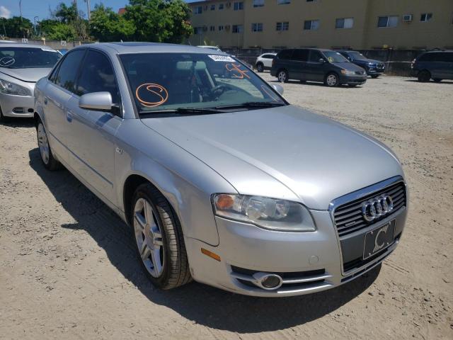 AUDI A4 2.0T QU 2007 with VIN WAUDF78E17A246291 - Photo from auction