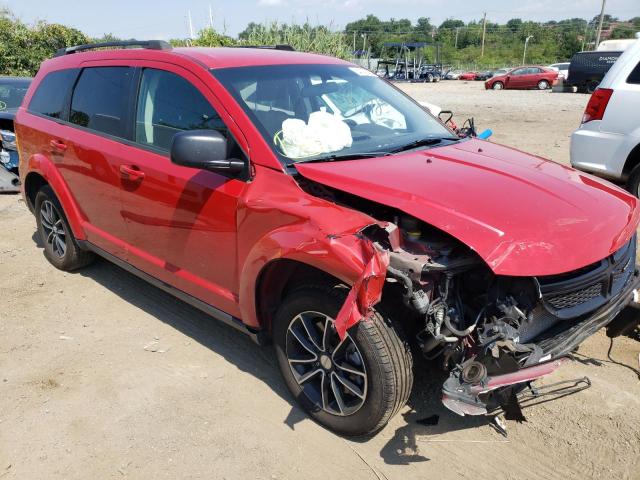 DODGE JOURNEY SE 2017 with VIN 3C4PDCAB2HT684018 - Photo from auction