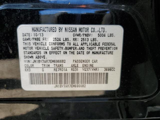 Photo 10 from auction – 2014 INFINITI Q50 BASE with VIN JN1BV7AR7EM696682
