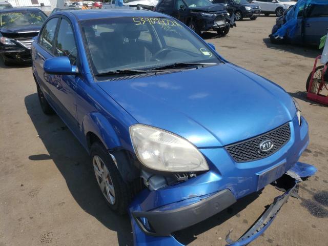 KIA RIO BASE 2008 with VIN KNADE123186343809 - Photo from auction