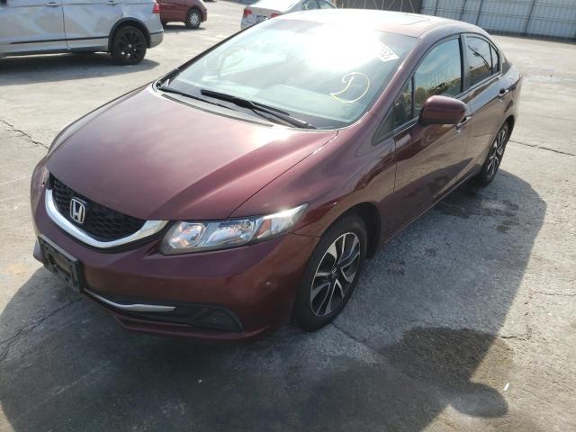 Photo 2 from auction – 2014 HONDA CIVIC EX with VIN 19XFB2F81EE208626
