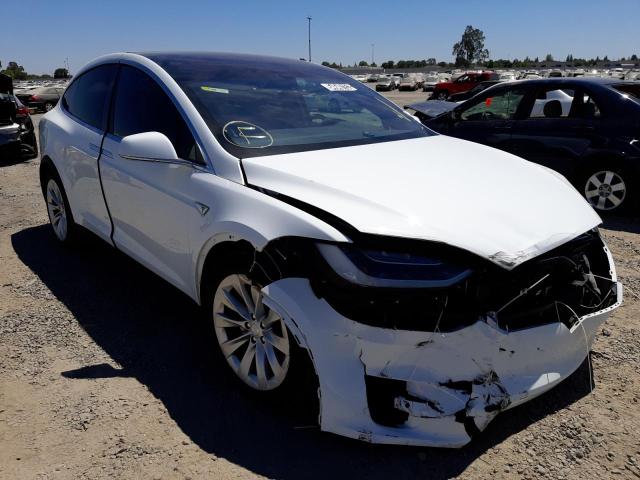 TESLA MODEL X 2016 with VIN 5YJXCBE29GF016916 - Photo from auction