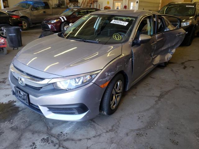Photo 2 from auction – 2017 HONDA CIVIC with VIN 19XFC2F55HE077644