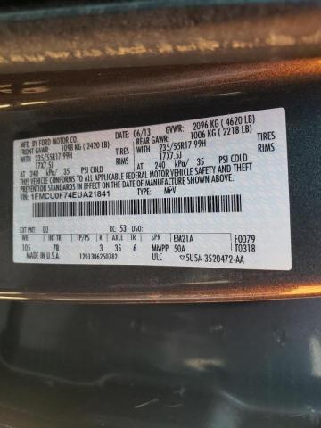 Photo 10 from auction – 2014 FORD ESCAPE S with VIN 1FMCU0F74EUA21841