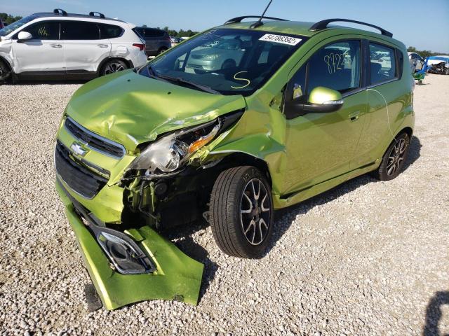 Photo 2 from auction – 2014 CHEVROLET SPARK 2LT with VIN KL8CF6S99EC408103