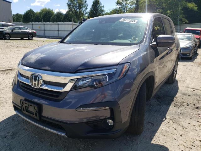 Photo 2 from auction – 2021 HONDA PILOT EX with VIN 5FNYF6H38MB095711