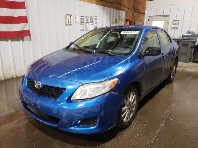 Photo 2 from auction – 2009 TOYOTA COROLLA BA with VIN JTDBL40E59J001347