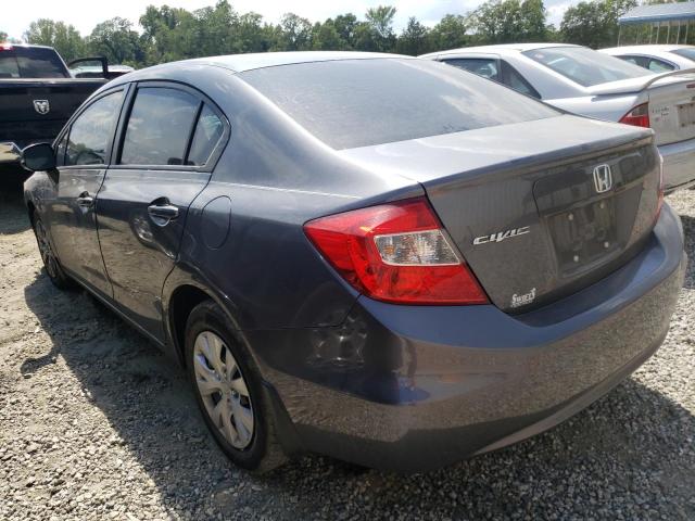 Photo 3 from auction – 2012 HONDA CIVIC LX with VIN 19XFB2F53CE048204