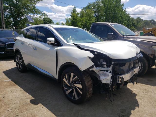 NISSAN MURANO SL 2022 with VIN 5N1AZ2CS3NC109895 - Photo from auction