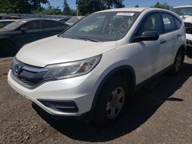 Photo 2 from auction – 2016 HONDA CR-V LX with VIN 5J6RM4H33GL013166