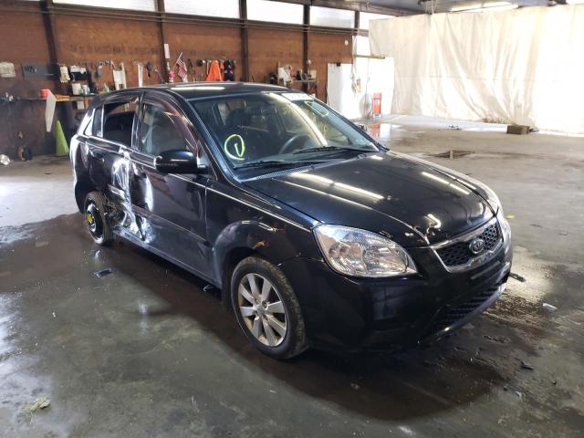 KIA RIO LX 2010 with VIN KNADH5A3XA6666424 - Photo from auction