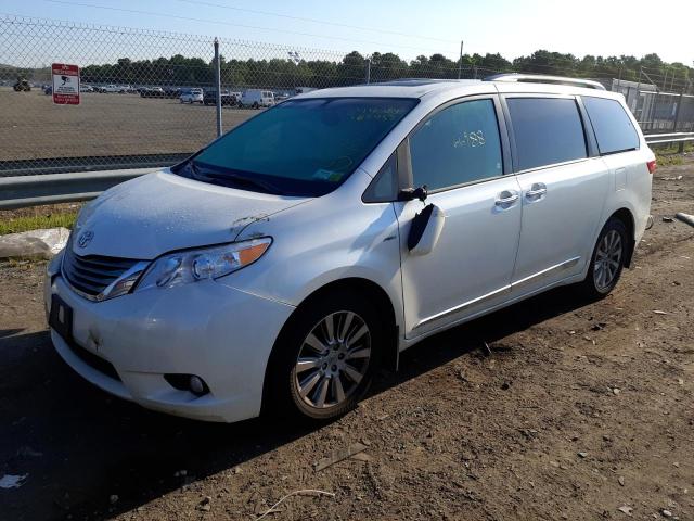 Photo 2 from auction – 2017 TOYOTA SIENNA XLE with VIN 5TDDZ3DC2HS182452